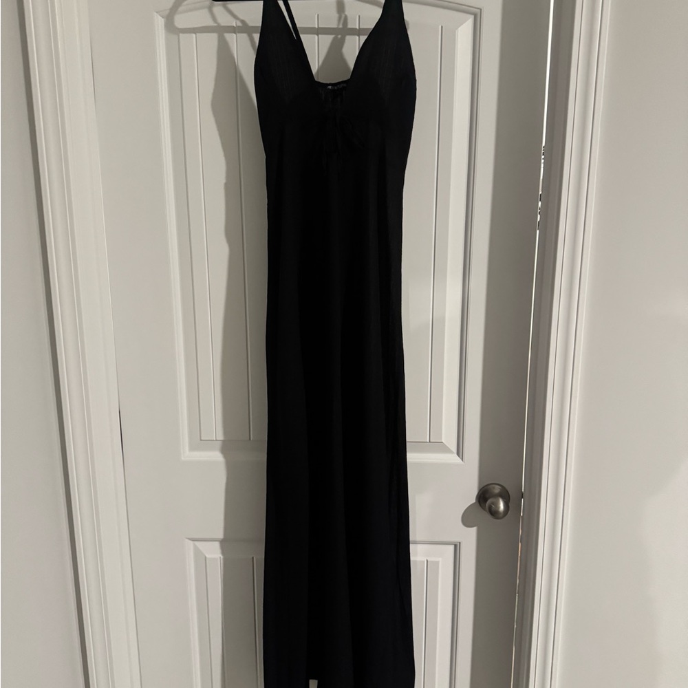 Black Maxi Dress/Swim Cover
